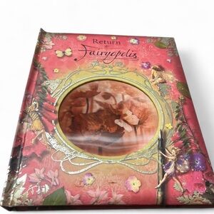 Return Fairyopolis Hardcover Art Book - Pink Fairy Tale Design